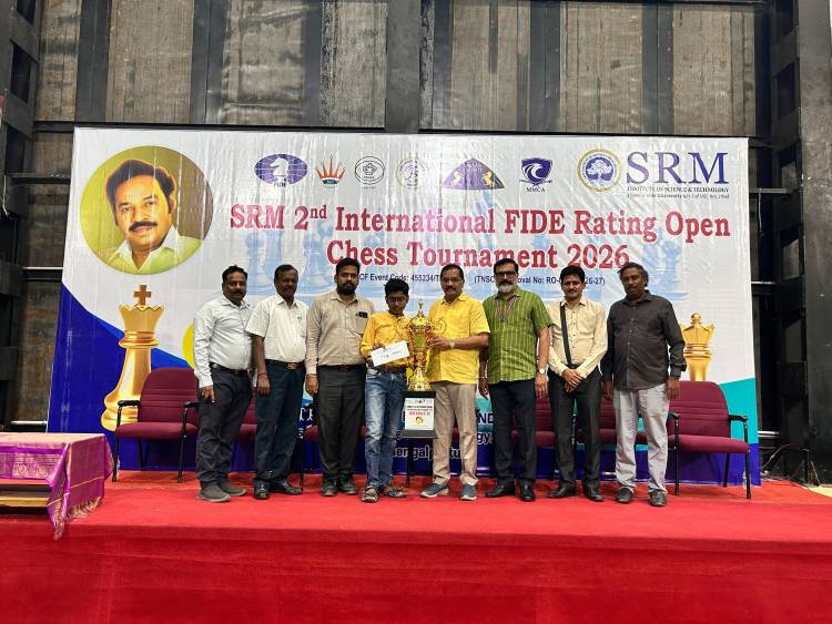 SRM 2nd International FIDE Rapid Rating Chess Tournament 2026