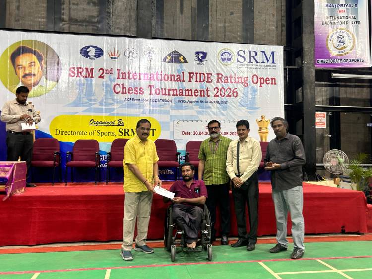 SRM 2nd International FIDE Rapid Rating Chess Tournament 2026