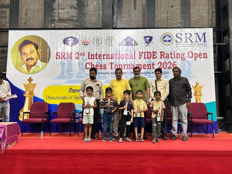 SRM 2nd International FIDE Rapid Rating Chess Tournament 2026
