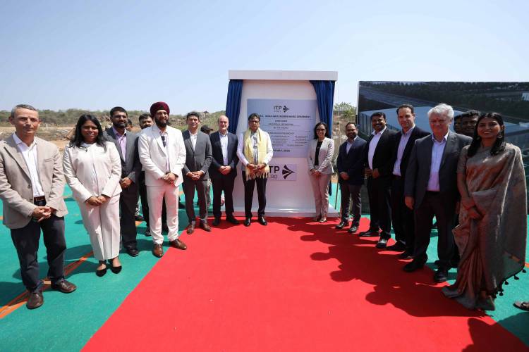 Groundbreaking event of new ITP Aero facility in Hyderabad