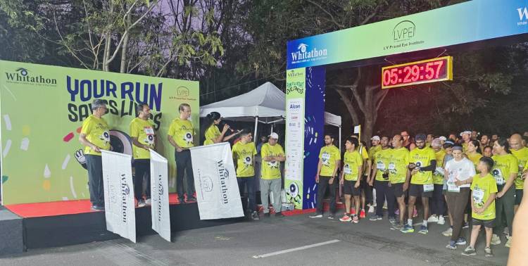 L V Prasad Eye Institute’s flagship of Eighth Edition  ‘WHITATHON Run’ to Raise Awareness and  Funds for Retinoblastoma Treatment held