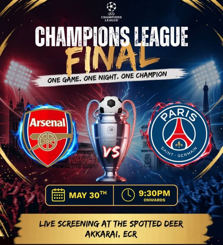 Europe’s Biggest Football Night Comes Alive at The Spotted Deer, The Palomar by Crossway