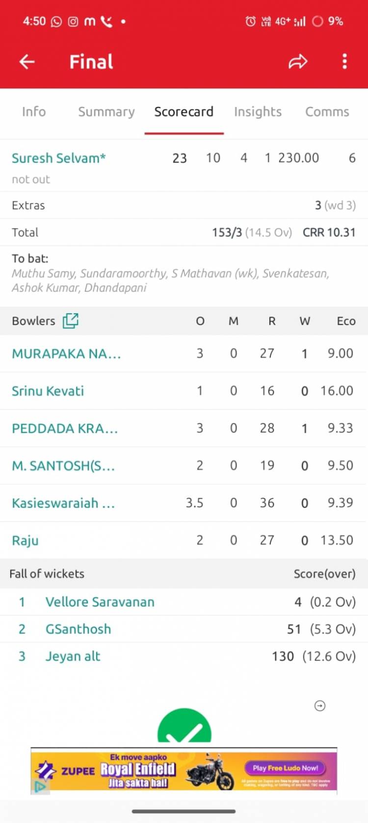  National-Level Wheelchair Cricket Championship SRM APL 26 Concludes Successfully