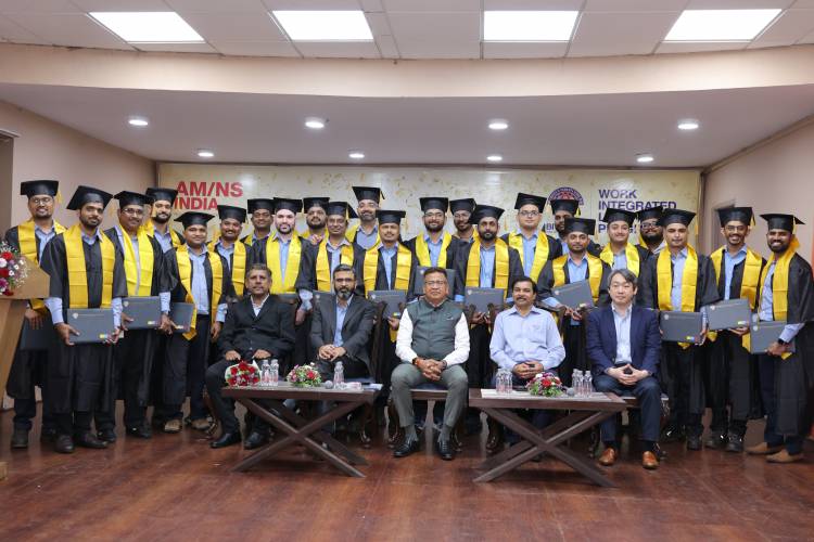 AM/NS India Leads Capability Building with BITS Pilani,  Celebrates Graduation of First MBA Batch in Manufacturing Management