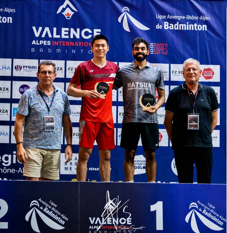 Rithvik Sanjeevi S, Strikes Gold at International Badminton Challenge 2026 