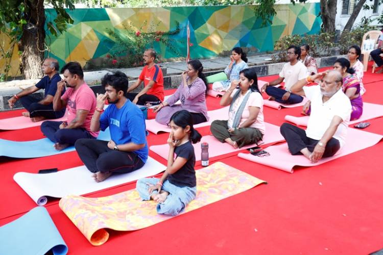 Navin’s Marks International Yoga Day with Community Wellness Initiative