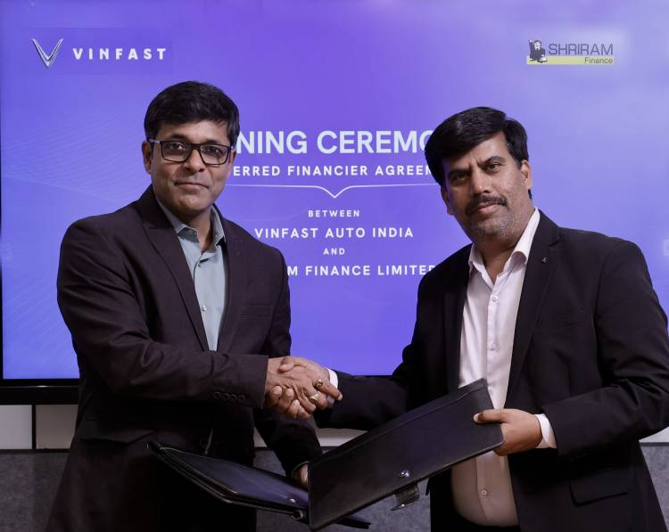 VINFAST INDIA PARTNERS WITH SHRIRAM FINANCE TO STRENGTHEN EV FINANCING ACCESSIBILITY