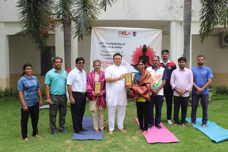 KLH Celebrates International Yoga Day Across Campuses