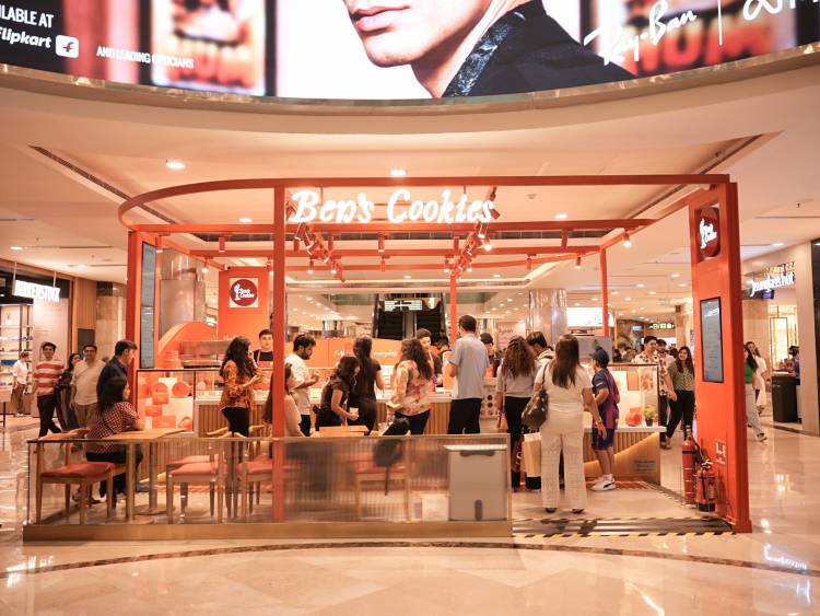 Iconic British Cookie Brand Ben's Cookies Debuts in Gurugram with First Store at Ambience Mall