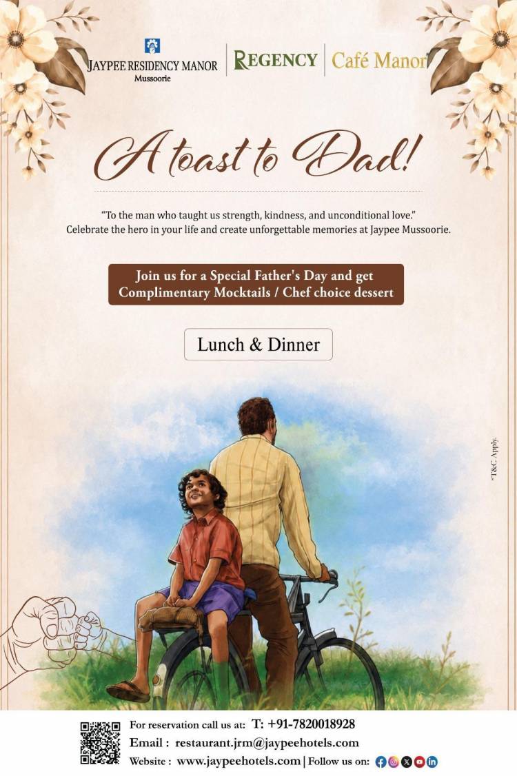 Father's Day Experientials - Jaypee Group Of Hotels and Resorts