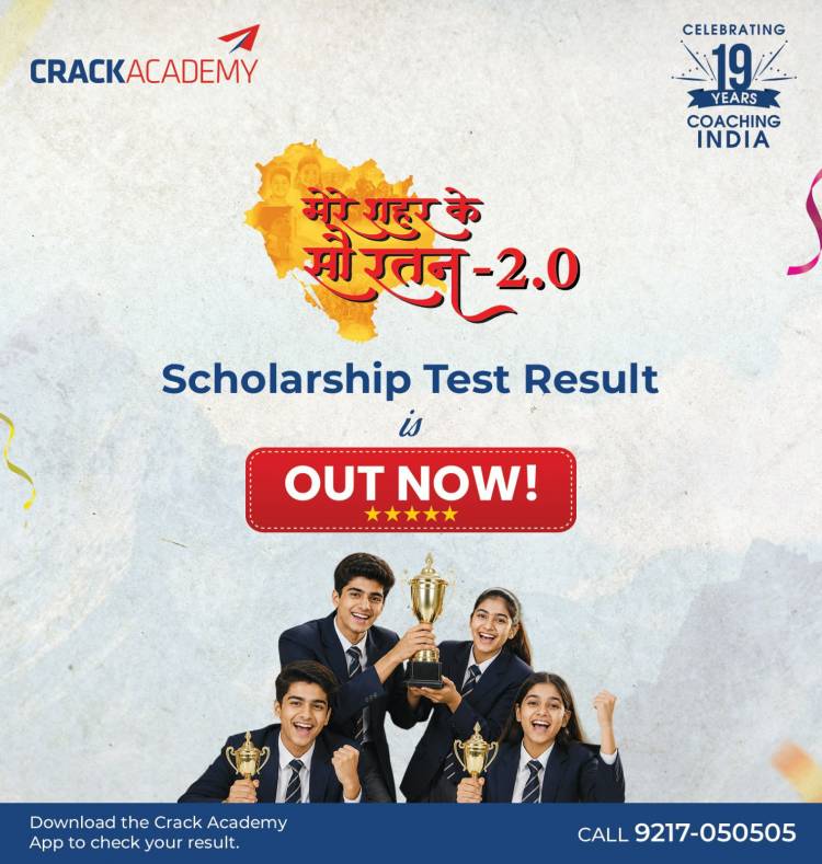 Crack Academy Announces Results of ‘Mere Sheher Ke 100 Ratan 2.0’ Over 5,100 Students Receive Scholarships Across Himachal Pradesh to get 100 % Scholarship