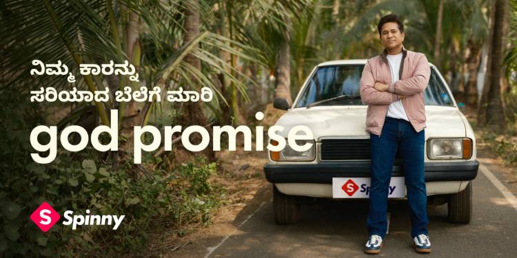 Karnataka gets a God Promise: Spinny and Sachin Tendulkar make car selling simpler, fairer, and more trustworthy