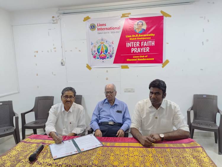 District Governor-Elect Ln N.R.D. Premkumar Launches New Lionistic Year Initiatives