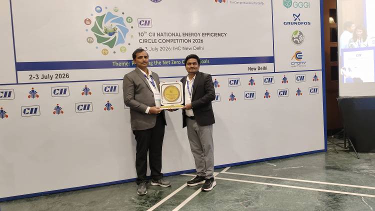 KLEF Wins National Recognition with CII First Runner-Up Award for Excellence in Renewable Energy