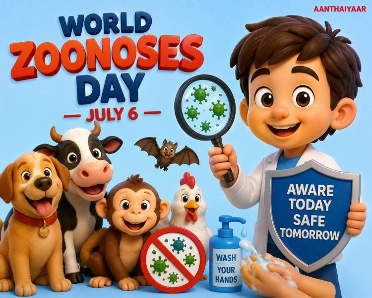  'உலக விலங்குவழி நோய் தினம்' (World Zoonoses Day)
