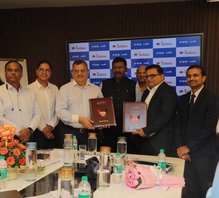 TVS MOTOR COMPANY AND INDIAN OIL CORPORATION LIMITED JOIN HANDS TO ACCELERATE SUSTAINABLE LAST-MILE LPG DISTRIBUTION ACROSS INDIA