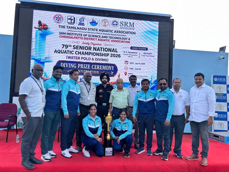  Prize Distribution Ceremony Marks Grand Finale of 79th Senior National Aquatic Championship-DIVING