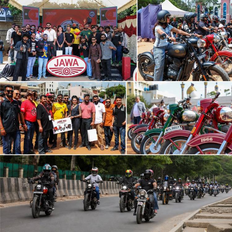 International Jawa Yezdi Day marks its 24th edition as over 7500+ riders across India lead a global celebration