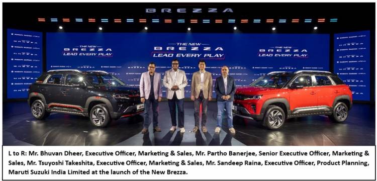 Maruti Suzuki Launches New Brezza Turbo Boosterjet with Powerpacked Performance