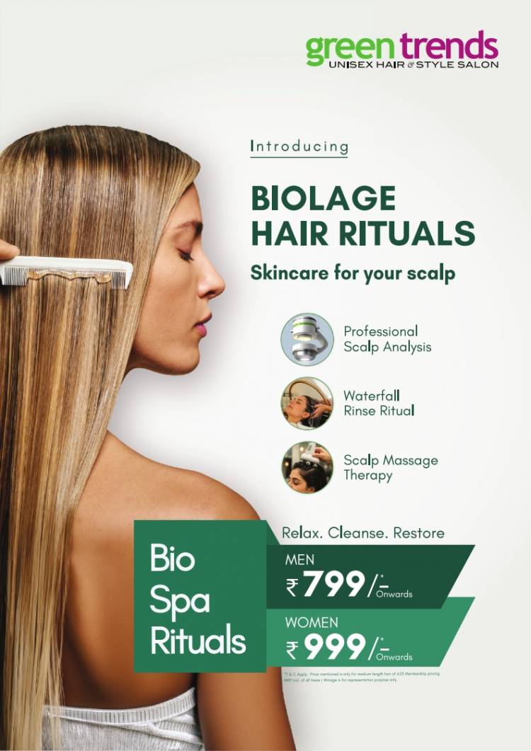 Green Trends Unveils ‘Hair Care Rituals’, a New Era of Professional Hair & Scalp Care