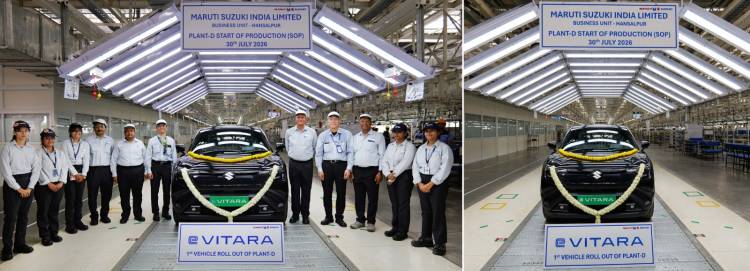 Maruti Suzuki’s Hansalpur facility attains 1 million annual capacity with the start of production at fourth plant