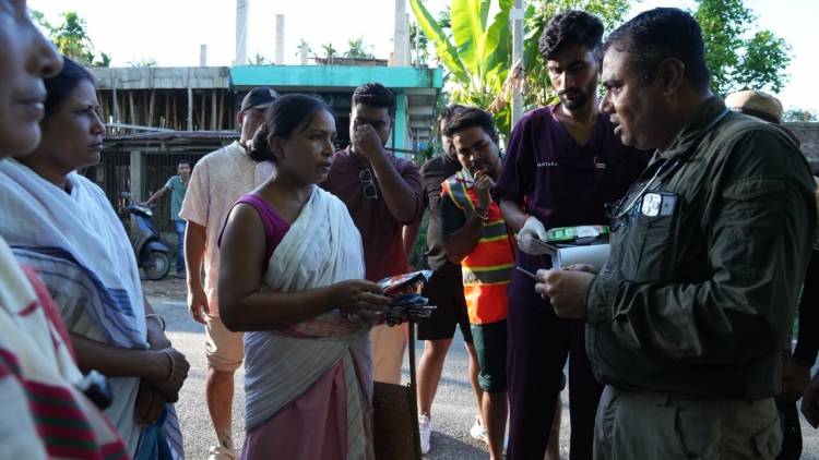 MR - Assam floods - Mrs Nita M Ambani Reliance Foundation CM Relief Fund