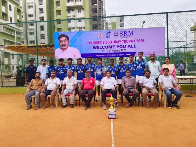 SRMIST Founder’s Birthday Trophy – 2026 Inter Collegiate Ball Badminton (M&W) Tournament Successfully Completed 
