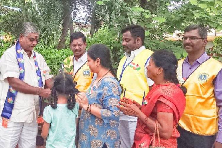 சென்னை கிரீன் சிட்டி அரிமா சங்கம் சார்பில் 80-ஆம் ஆண்டு சுதந்திர தின விழா