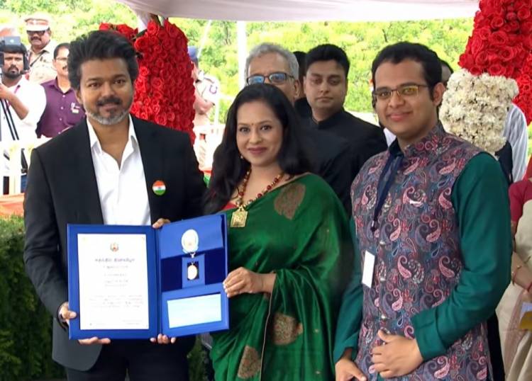 Dr V Mohan Honoured with Dr A.P.J. Abdul Kalam Award  by Government of Tamil Nadu