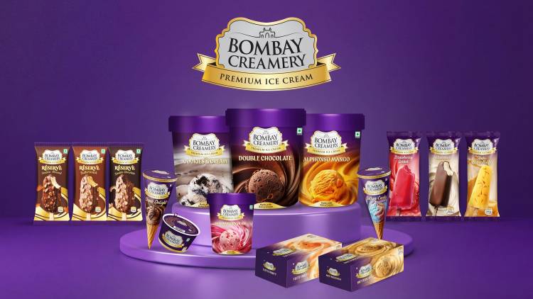 RELIANCE CONSUMER PRODUCTS ANNOUNCES STRATEGIC ENTRY INTO ICE CREAM MARKET WITH THE LAUNCH OF BOMBAY CREAMERY