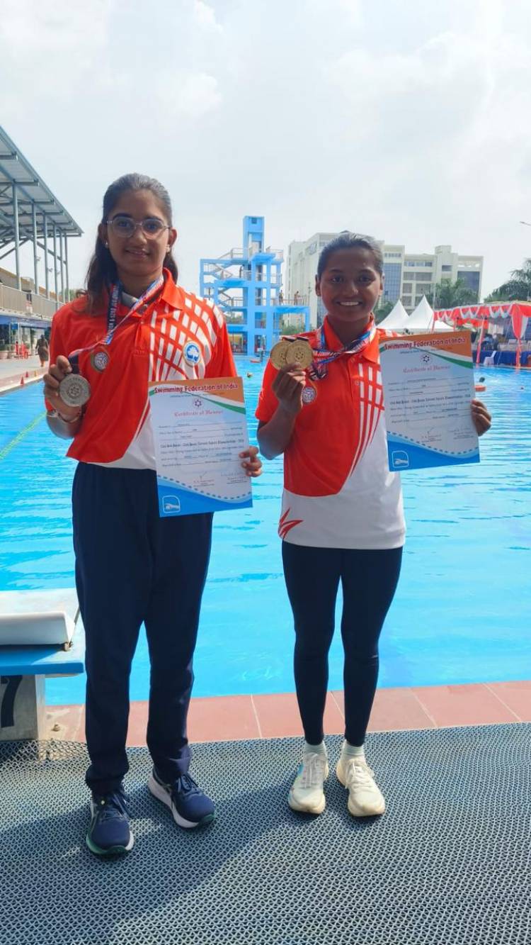 SRMIST Divers Shine at 52nd Junior National Aquatic Championships (Diving)