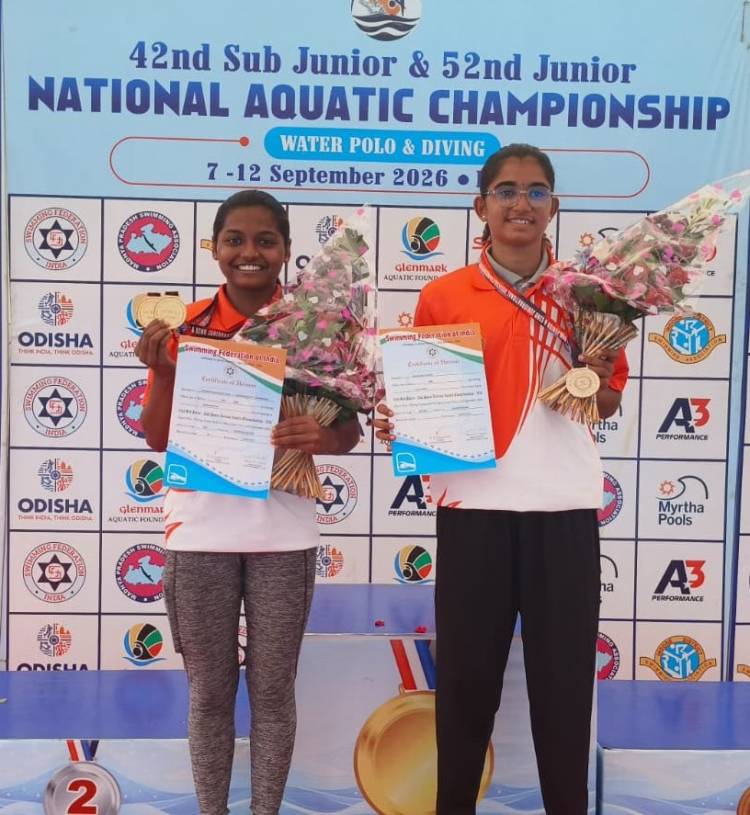 SRMIST Divers Shine at 52nd Junior National Aquatic Championships (Diving)