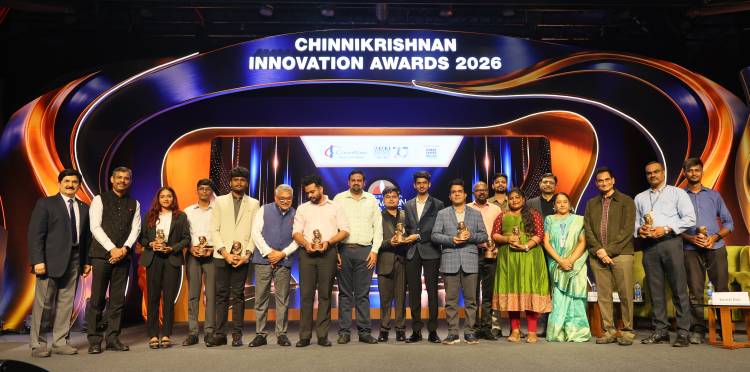 CavinKare & MMA Honour India’s Most Promising Innovators at the 15th ChinniKrishnan Innovation Awards 2026