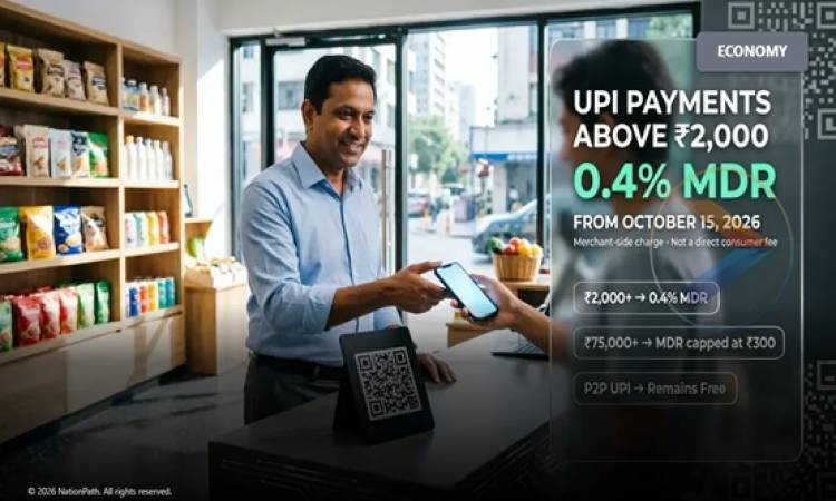 UPI payments above ₹2,000 to attract merchant fee from October