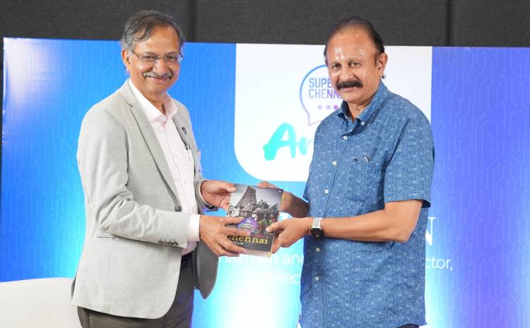 Mr. Arun Jain Felicitated as Super Chennai’s ‘Icon of the Month’; Calls for the City to Tell Its Own Story