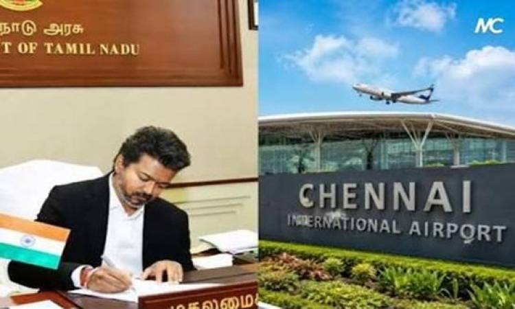 Vijay’s Chennai airport privatisation push triggers political storm in Tamil Nadu
