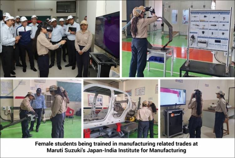 Maruti Suzuki aims for a 30?male student intake at Japan-India Institute for Manufacturing, Uncha Majra, Manesar, to boost women participation in automotive manufacturing