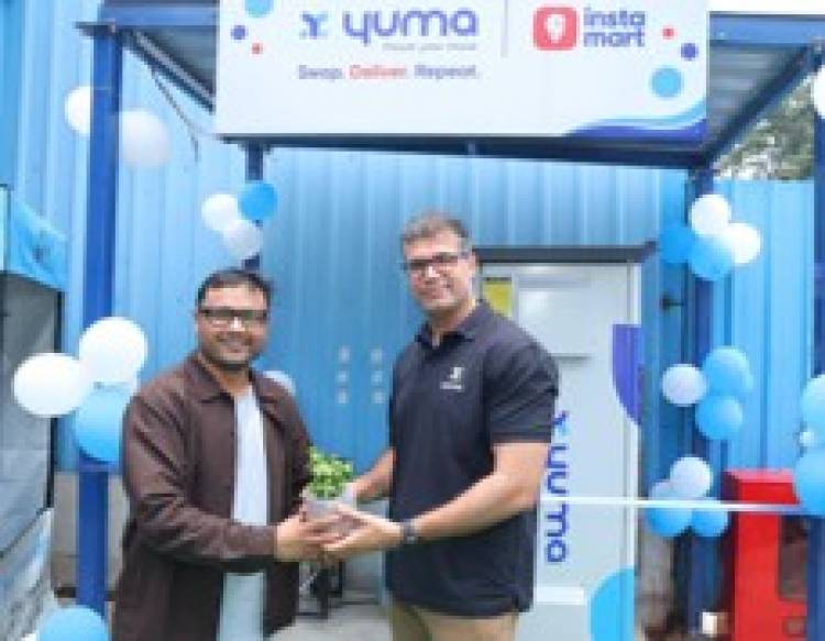 Instamart strengthens EV ecosystem with battery swapping infrastructure for delivery partners; joins hands/partners with Yulu and Yuma Energy
